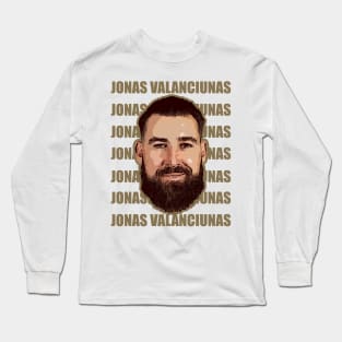 Jonas Valanciunas Vector Art Long Sleeve T-Shirt